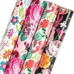 Floral Gift Wrap Roll